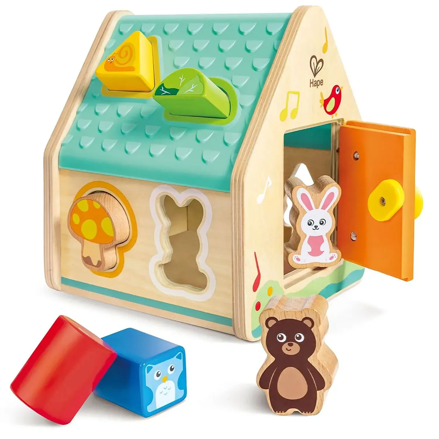 Игрушка HAPE развивающий Cортер «Домик на дереве» E0515_HP