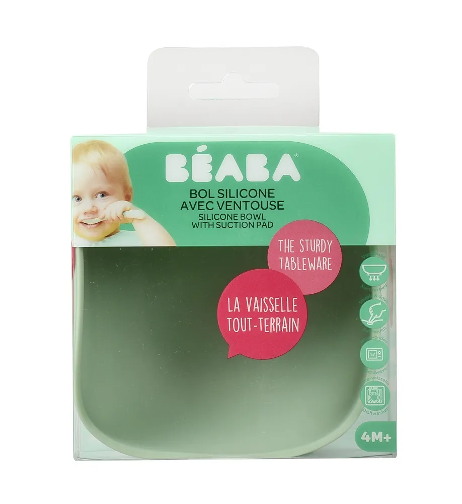 Тарелка Beaba Bol Silicone из силикона 913547