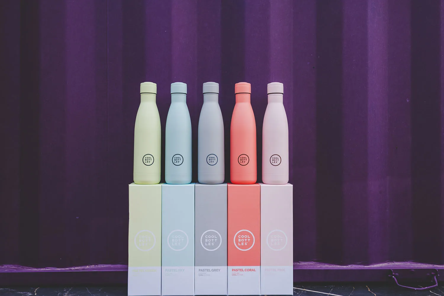 Термос-термобутылка Cool Bottles Pastel Green 350 мл CB350PAG