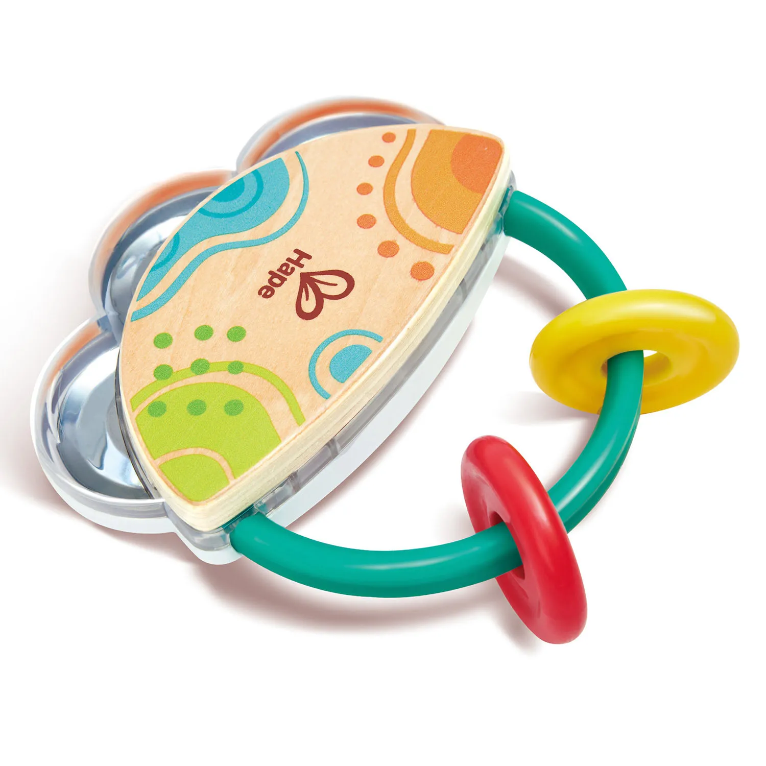 Погремушка Hape «Бубен» для малышей E0128_HP