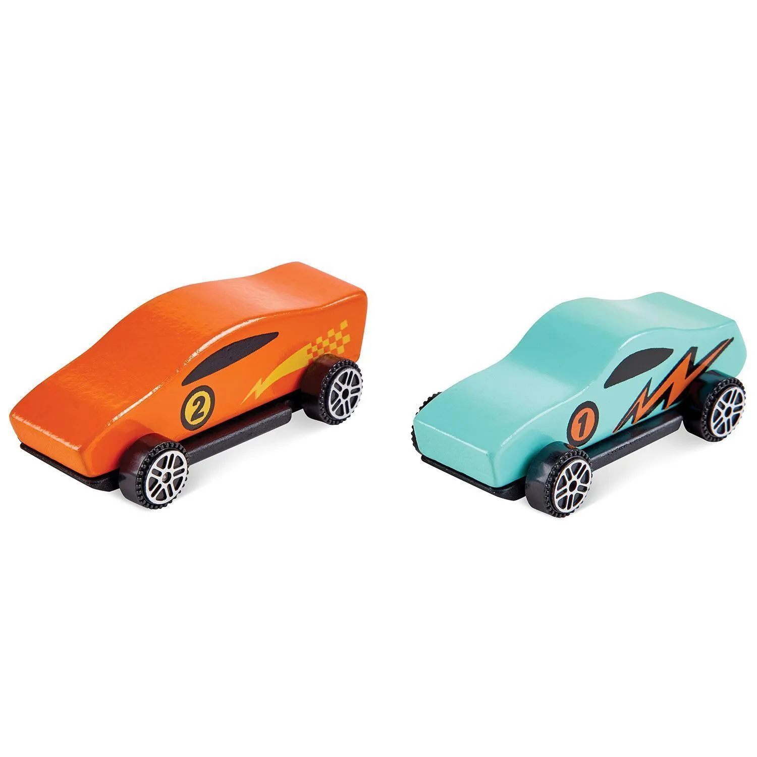 Деревянная многоуровневая автостоянка Hape «Гараж для трюков»