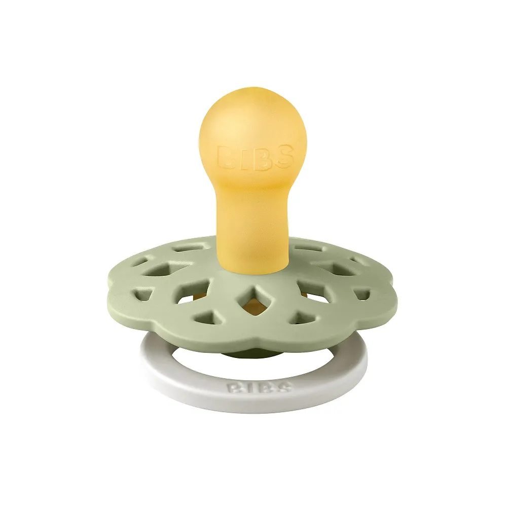 Пустышка латексная ночная BIBS Boheme Glow 0+ месяцев