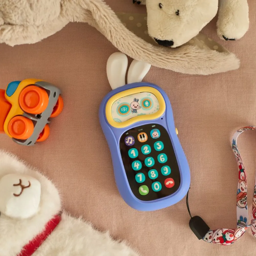 Интерактивная игрушка Alilo Телефон Ушастик-Лапочка P3 фиолетовый 60420