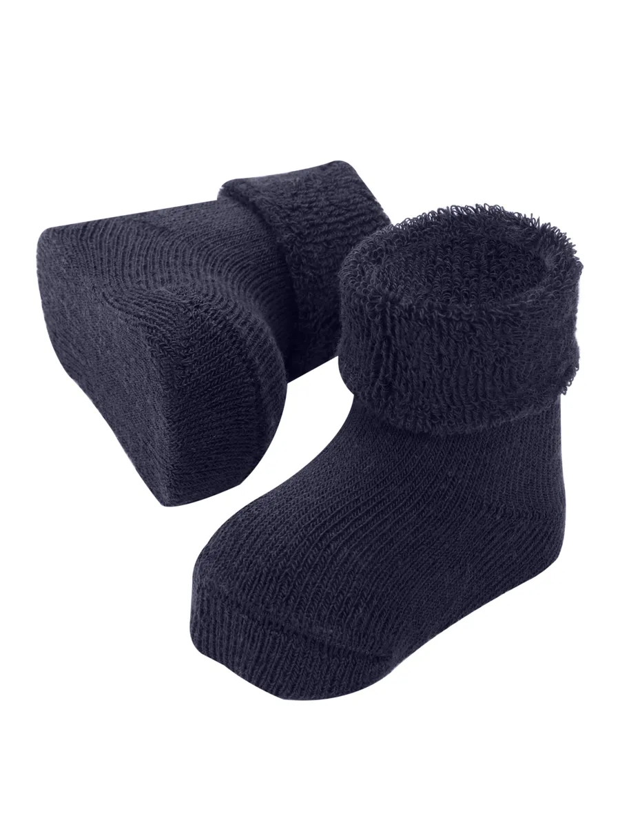 Носки детские махровые Mansita Mi, цв.синий