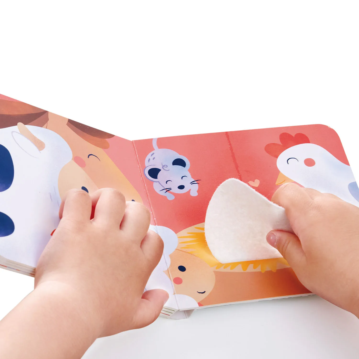 Набор игровой HAPE «Веселая Ферма» (детская иллюстрированная книга Hape Land) E3437_HP