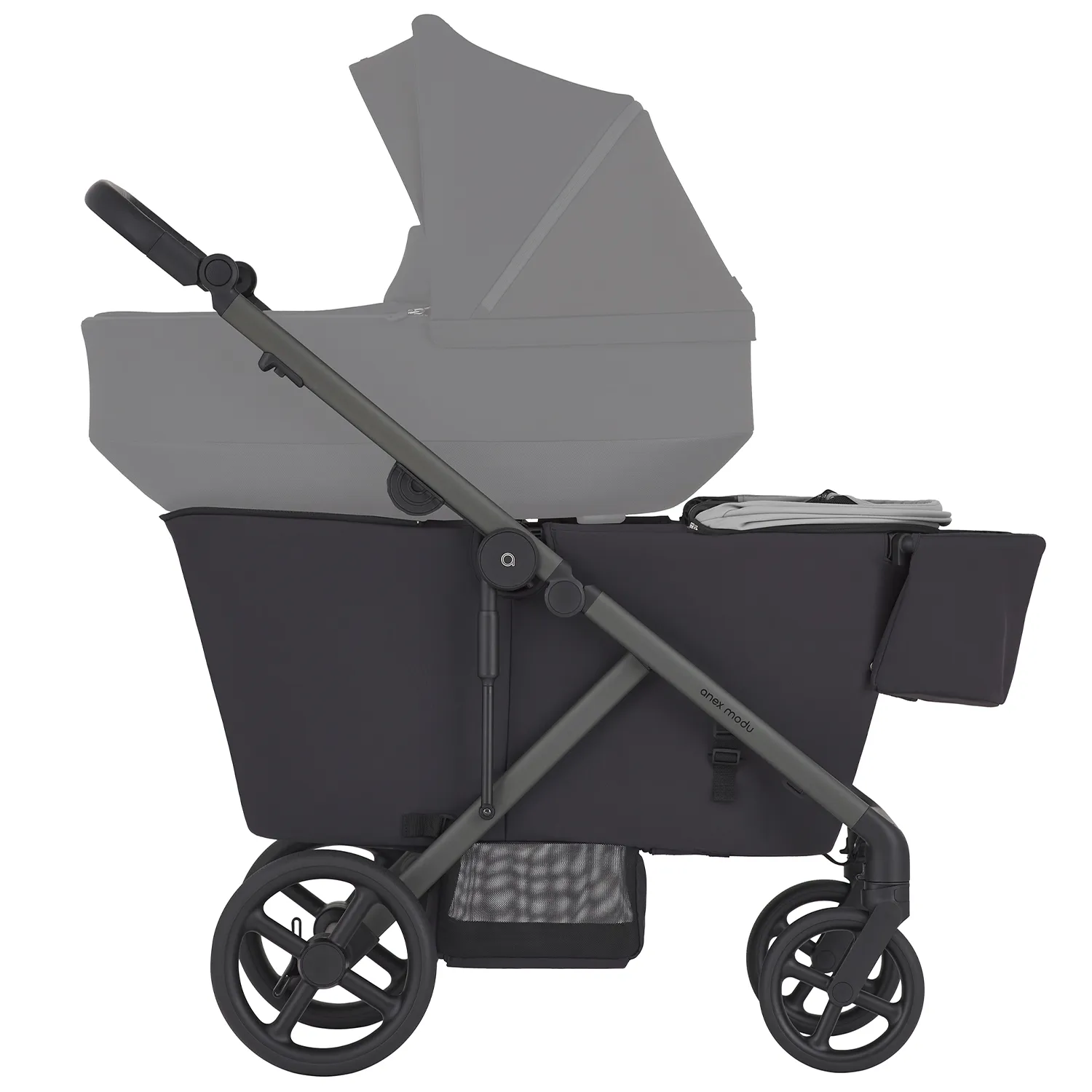 Коляска-вагончик прогулочная Wagon для двойни Anex Modu