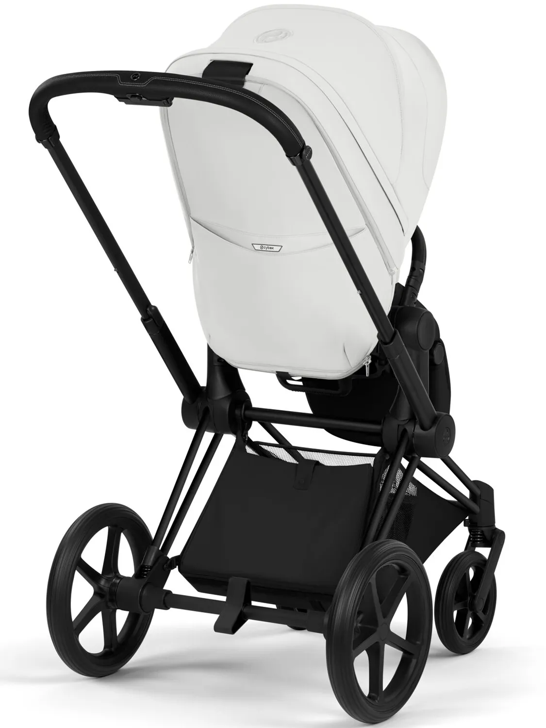 Коляска 2 в 1 Cybex Priam Style шасси Matt Black