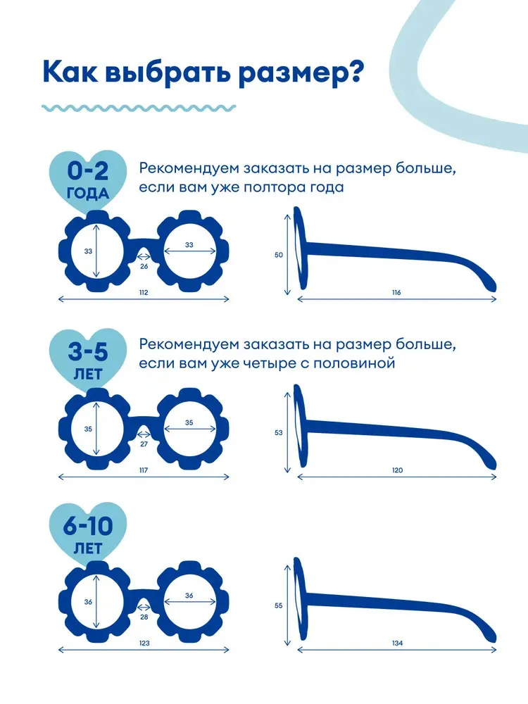 Очки Babiators Blue Series Polarized Flower солнцезащитные (6+)