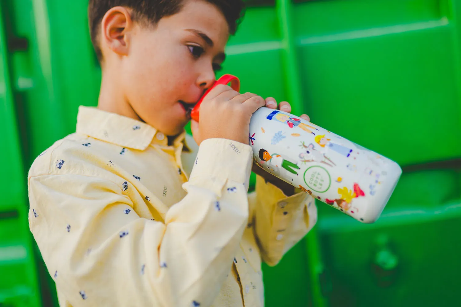 Термос–термобутылка Cool Bottles Kids серия Playland Curious Explorers 350 мл CBBK35CE