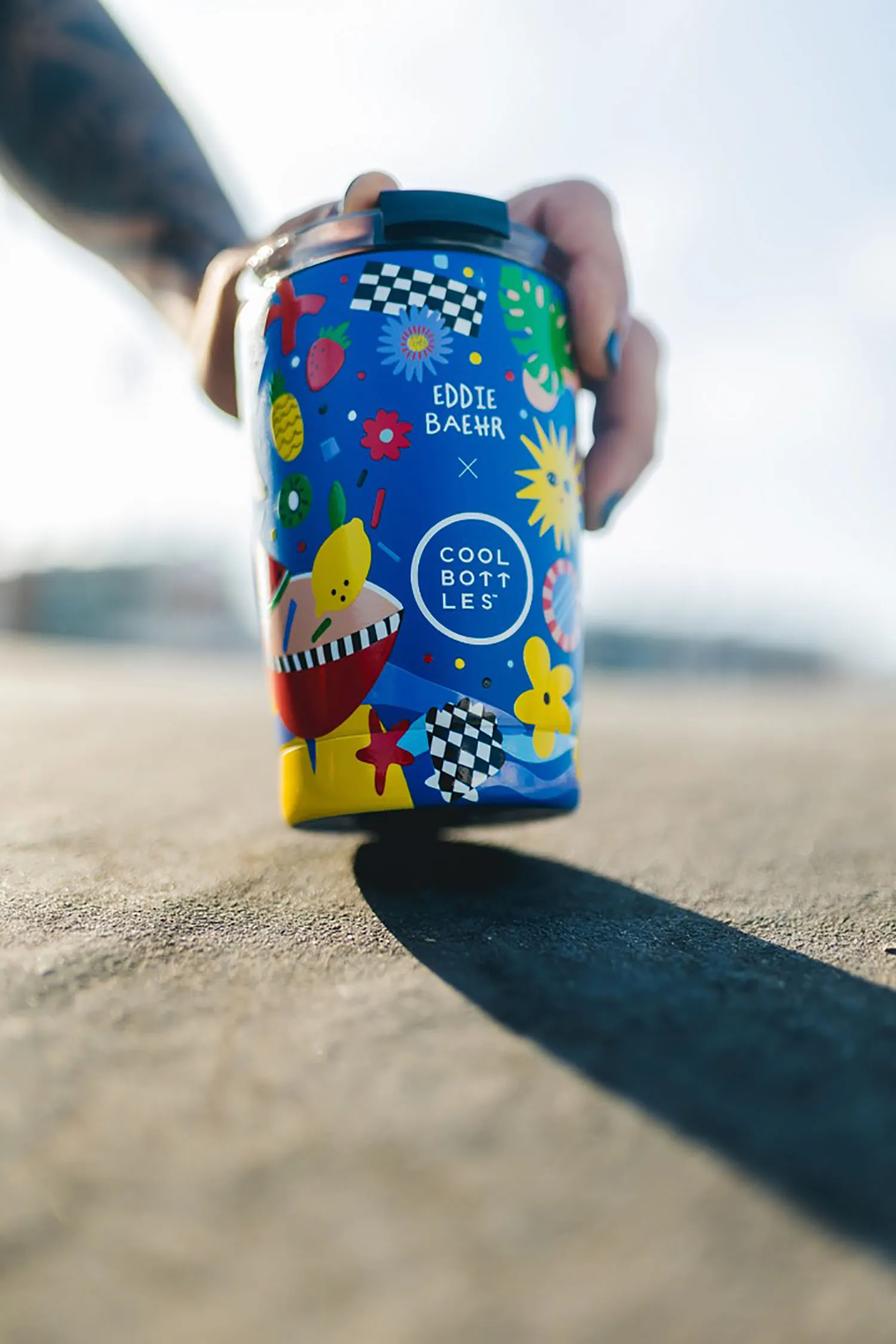 Термокружка Cool Bottles Tumbler Eddie Baehr Sunshine Fiesta 330 мл CBT33SFI