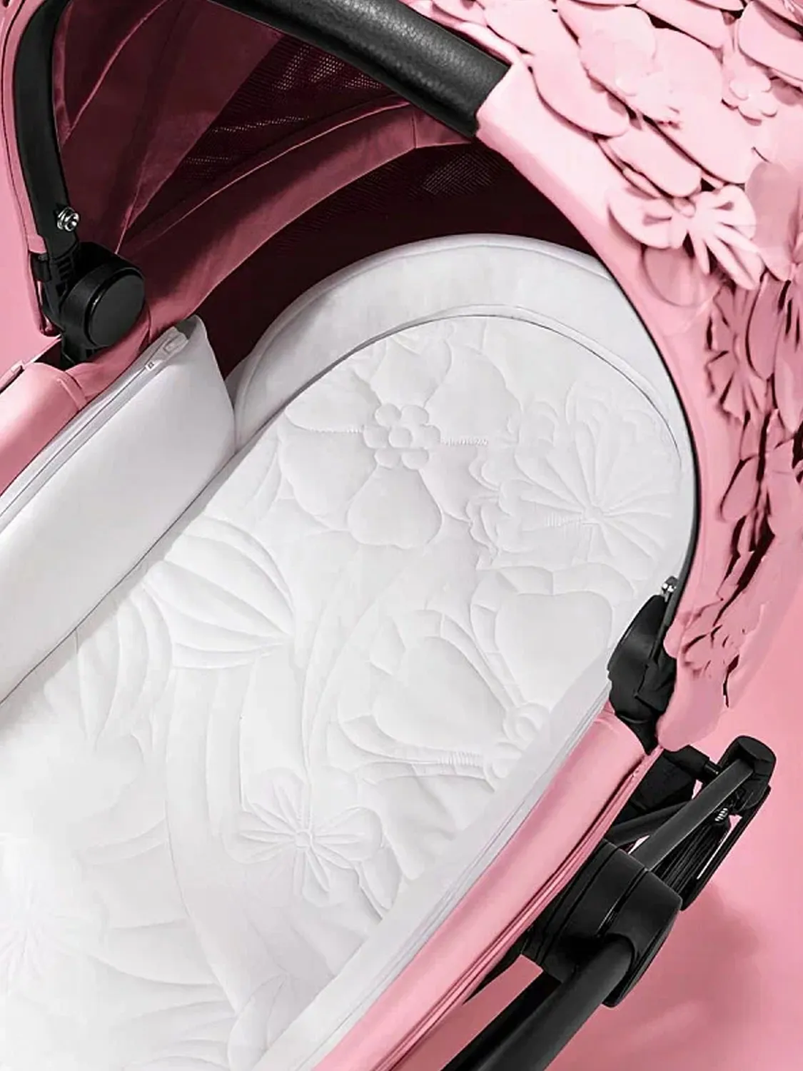 Коляска 2 в 1 Cybex Priam IV FE Simply Flowers Pink