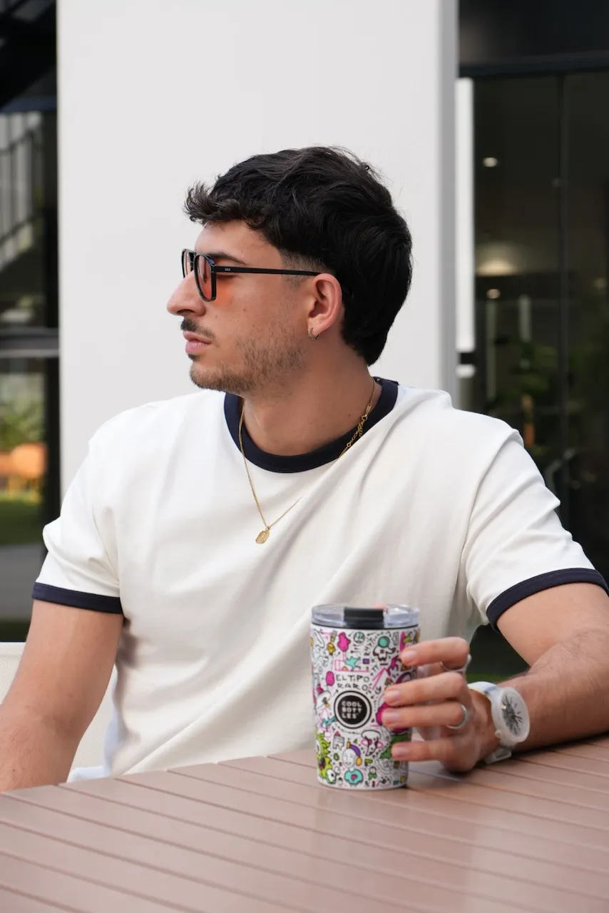 Термокружка Cool Bottles Tumbler El Tipo Raro Urban Picnic 330мл CBT33UPI. Изображение 7