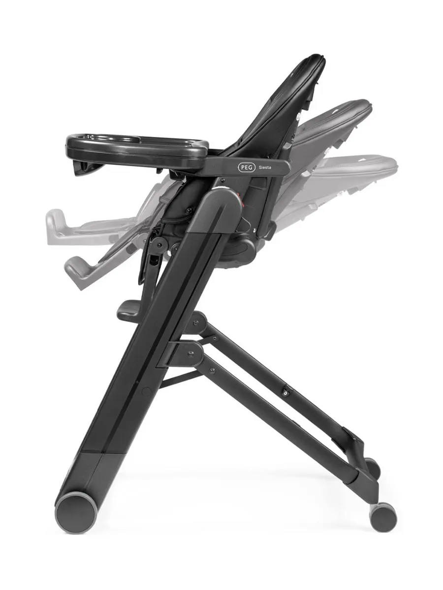 Стул для кормления Peg-Perego Siesta Follow Me Черный (True Black). Изображение 6