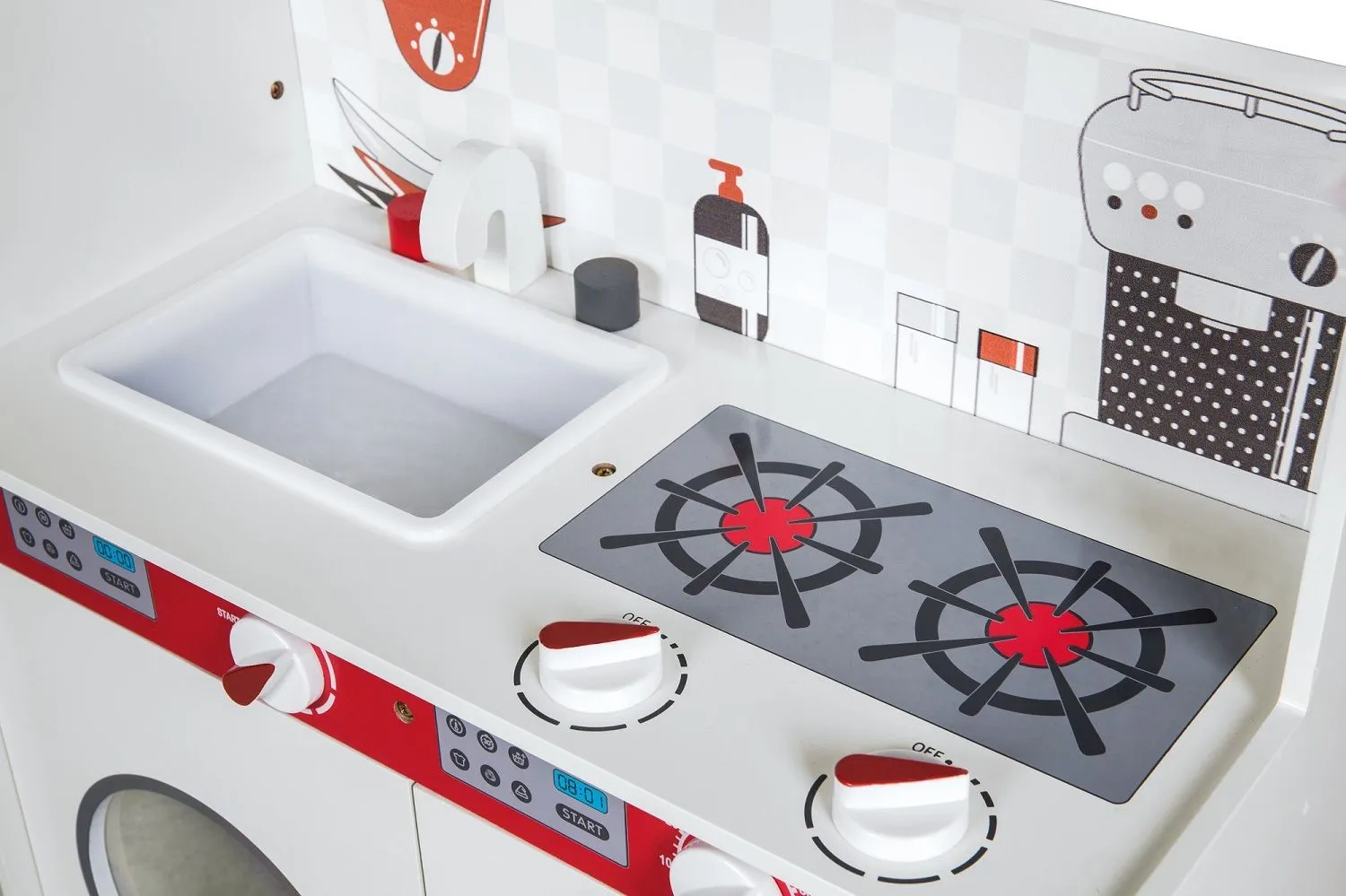 Большая детская игровая кухня Roba 480226