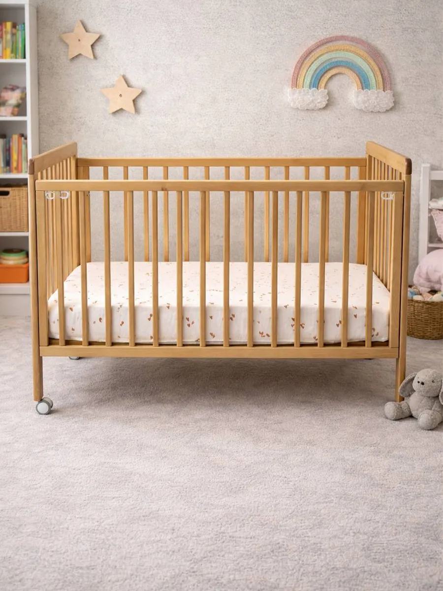 Кровать Lillaland 120х60 Lilla Aria Lite дерево Lil_lt_wood + матрас