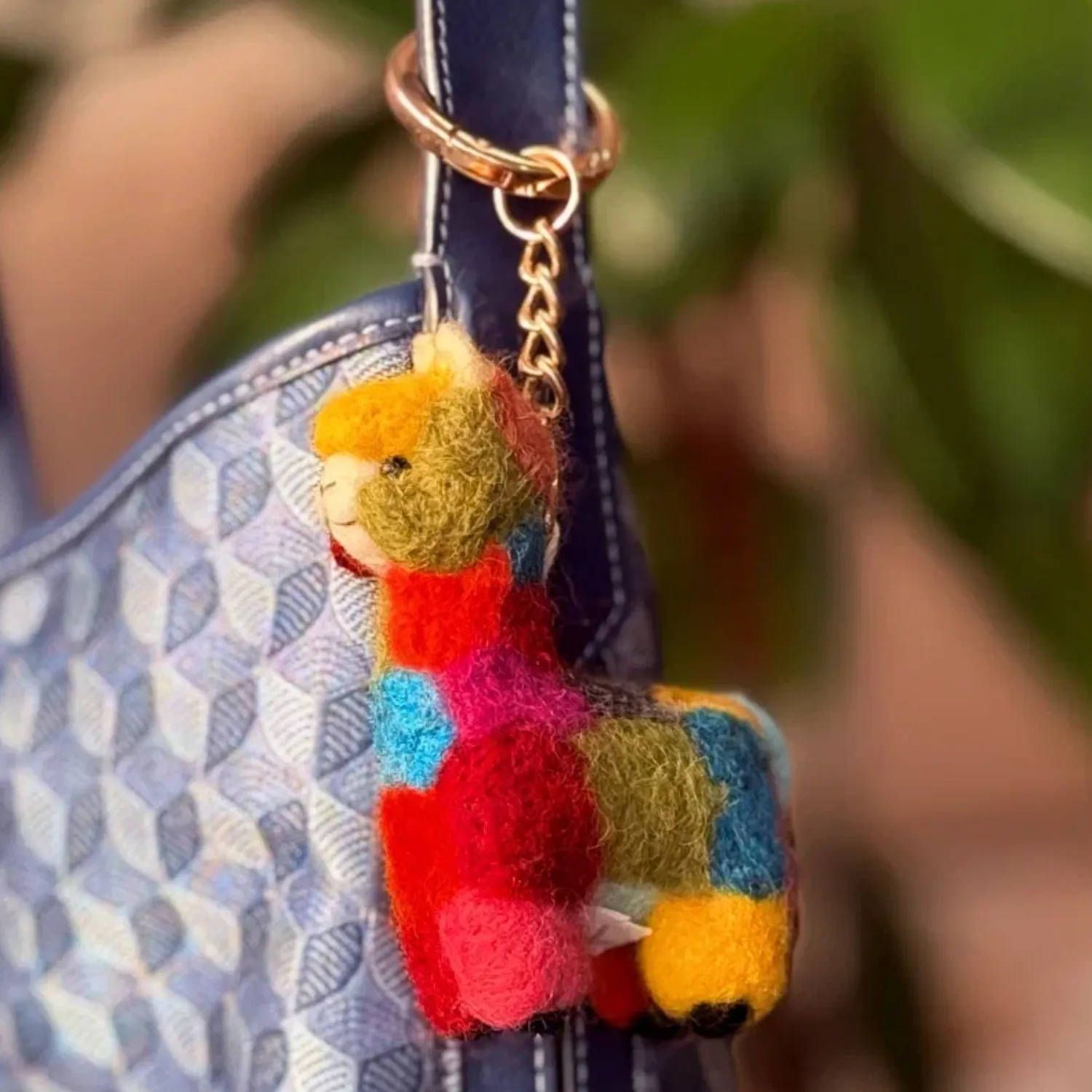 Брелок валяный ЛеРаРу альпачонок Киспи