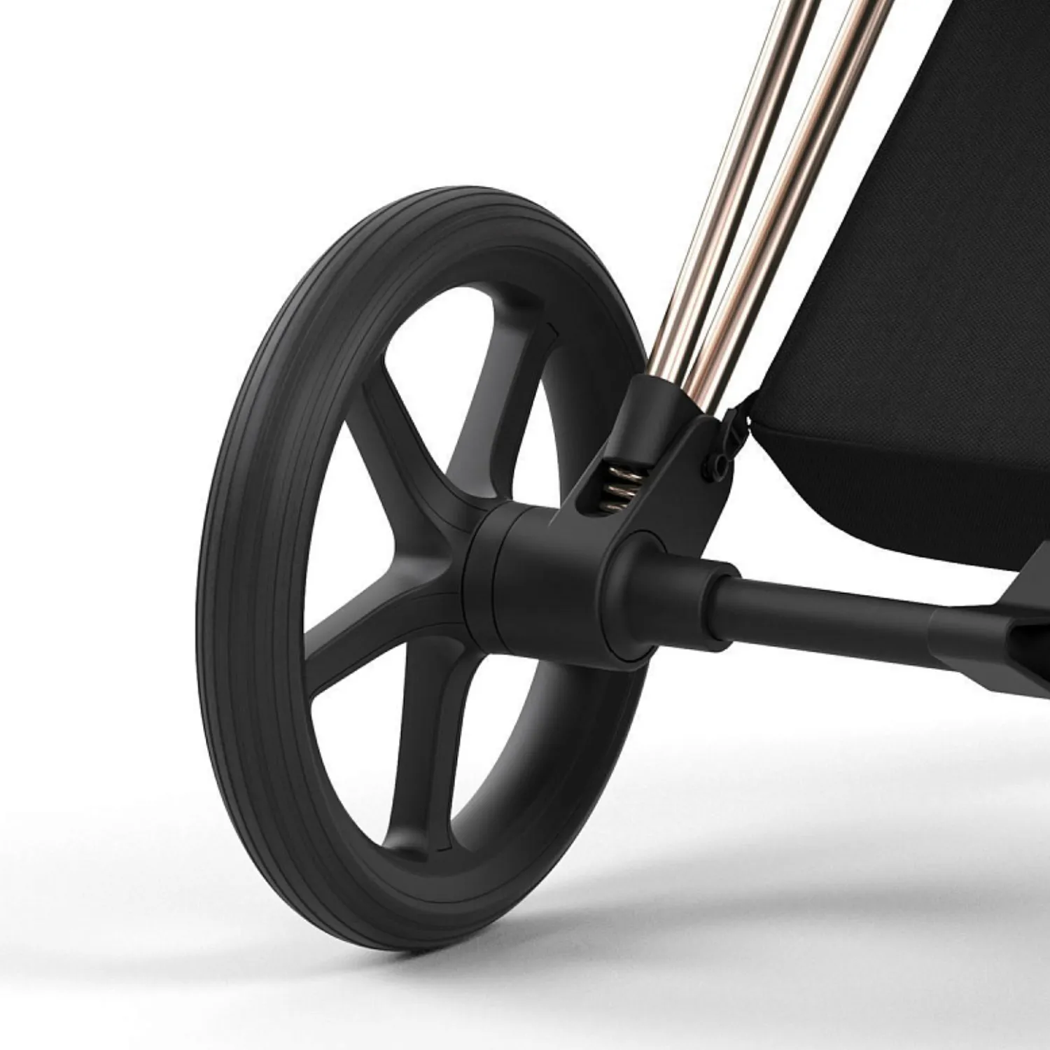 Коляска-люлька Cybex Priam IV шасси Rosegold