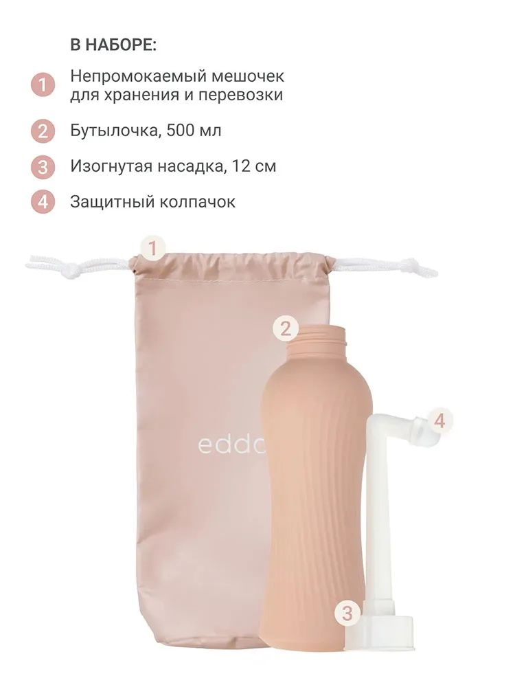 Душ-биде edda портативный Пудра EHP-01002. Изображение 13