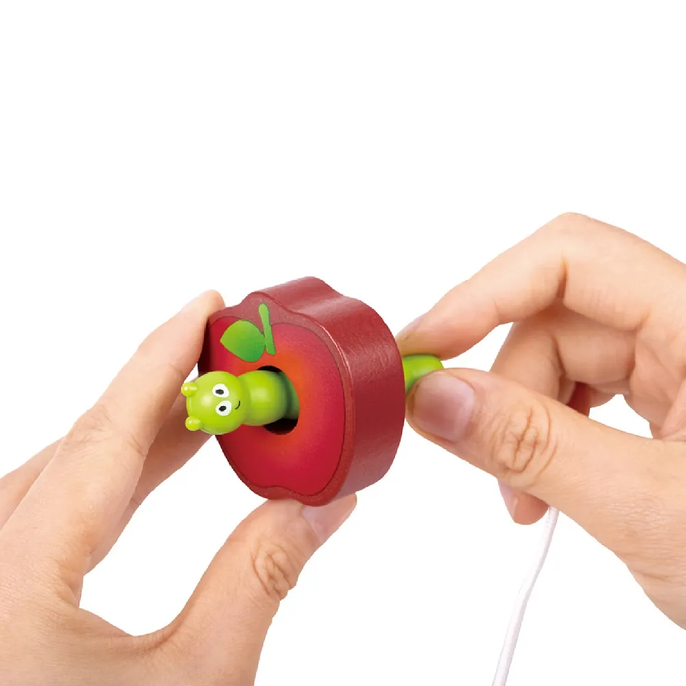 Шнуровка Hape «Веселые гусеницы» E1072_HP