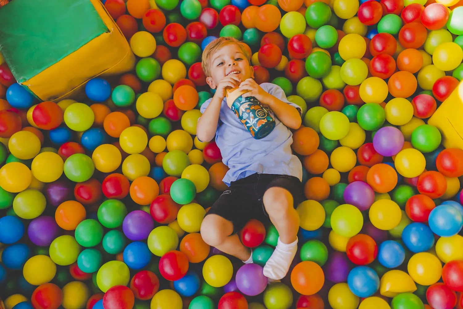 Термос-термобутылка Cool Bottles Kiddie Rainforest Refuge 350 мл