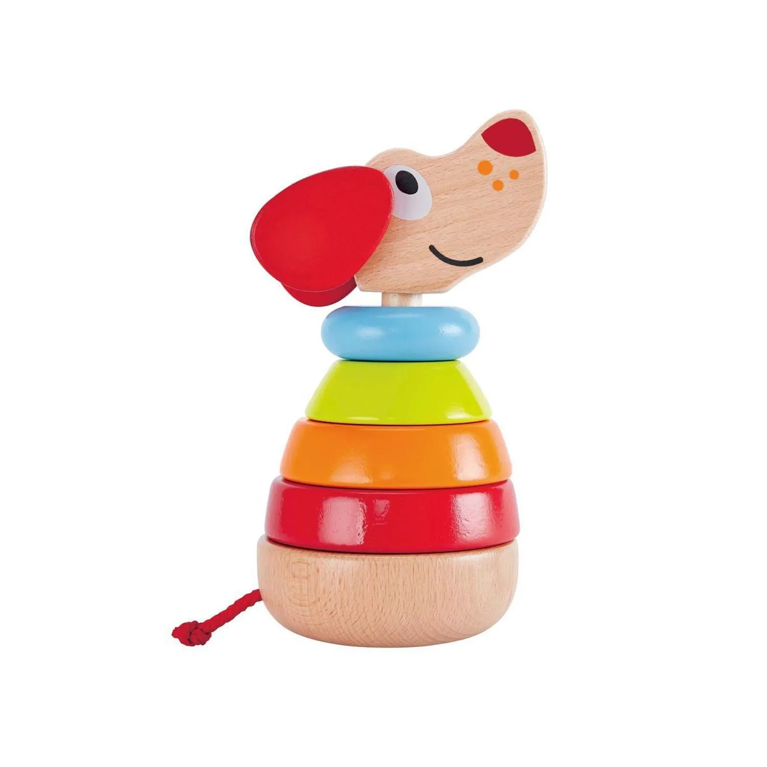 Звуковая игрушка-пирамидка «Собака» Hape
