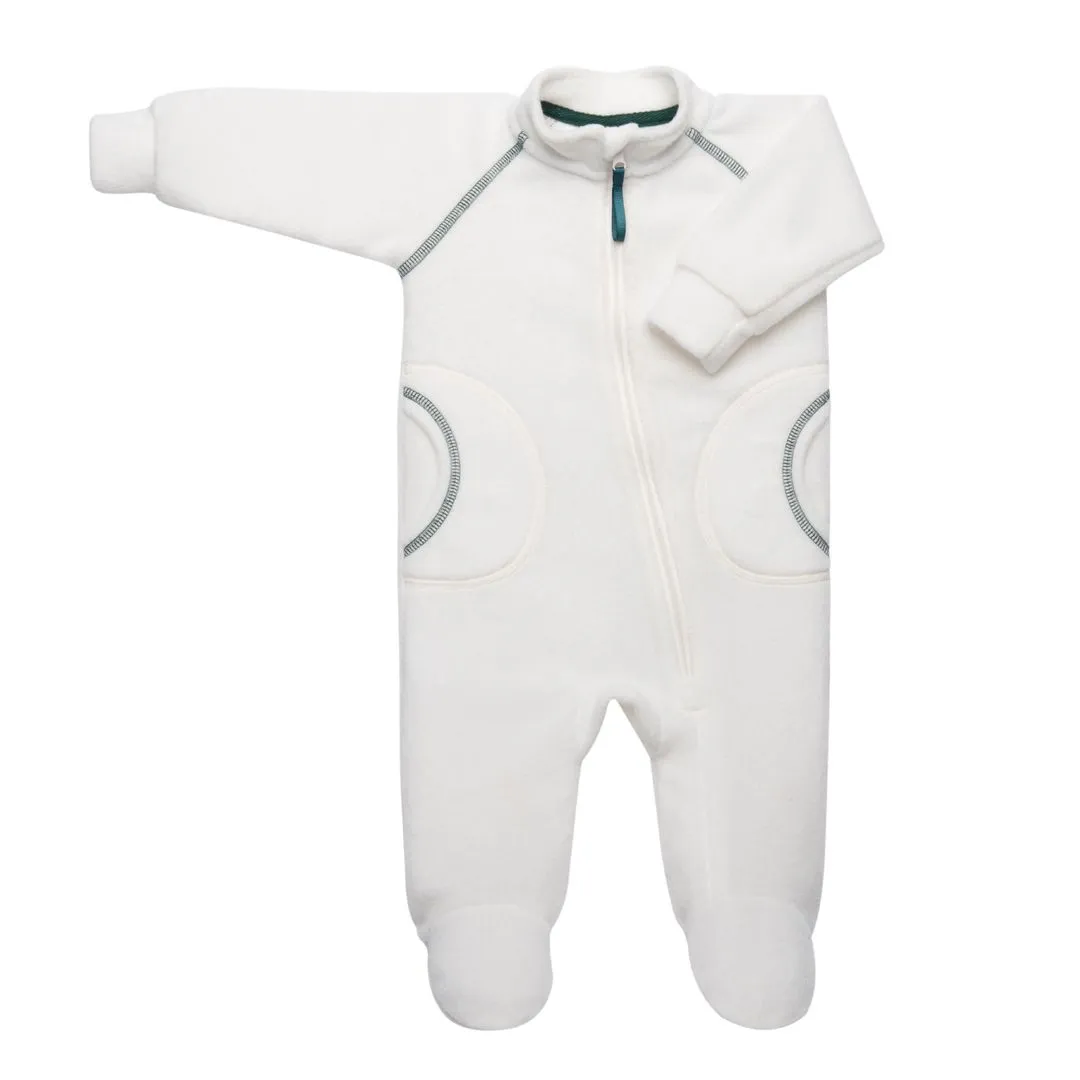 Комбинезон Mansita Comfi флисовый молочный