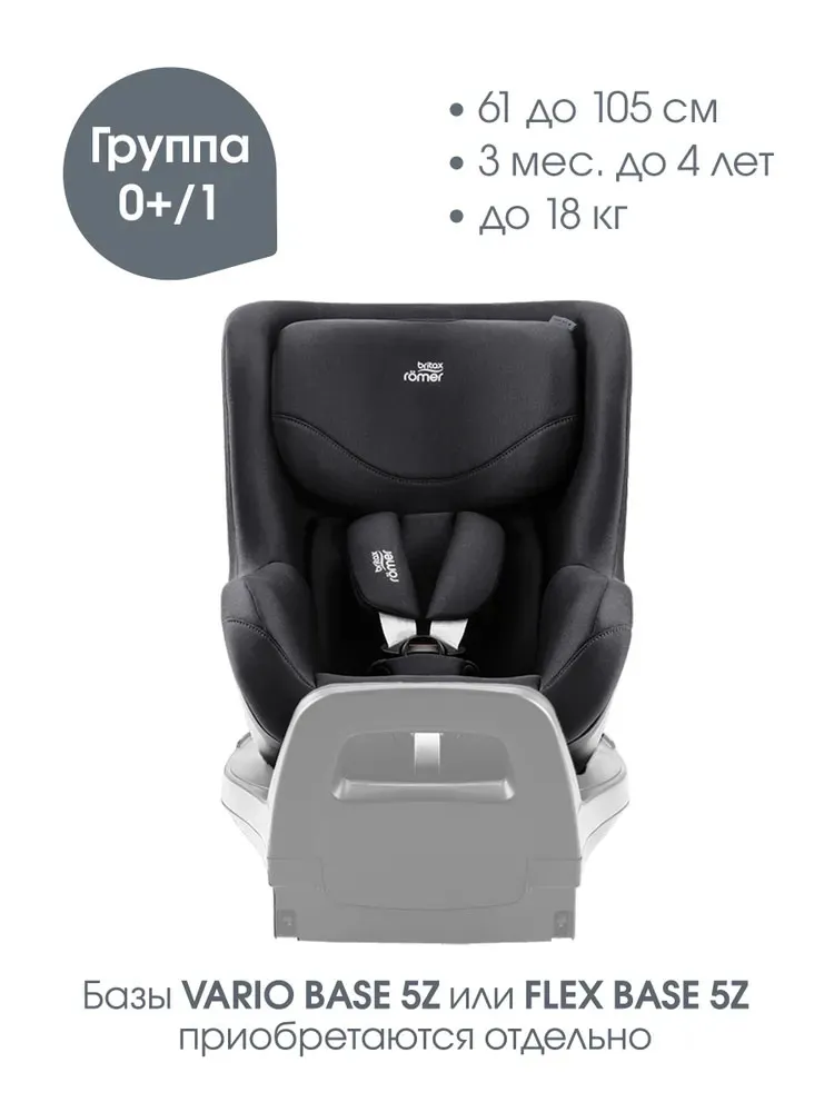 Автокресло 0+/1 Britax Roemer Dualfix 5Z Classic