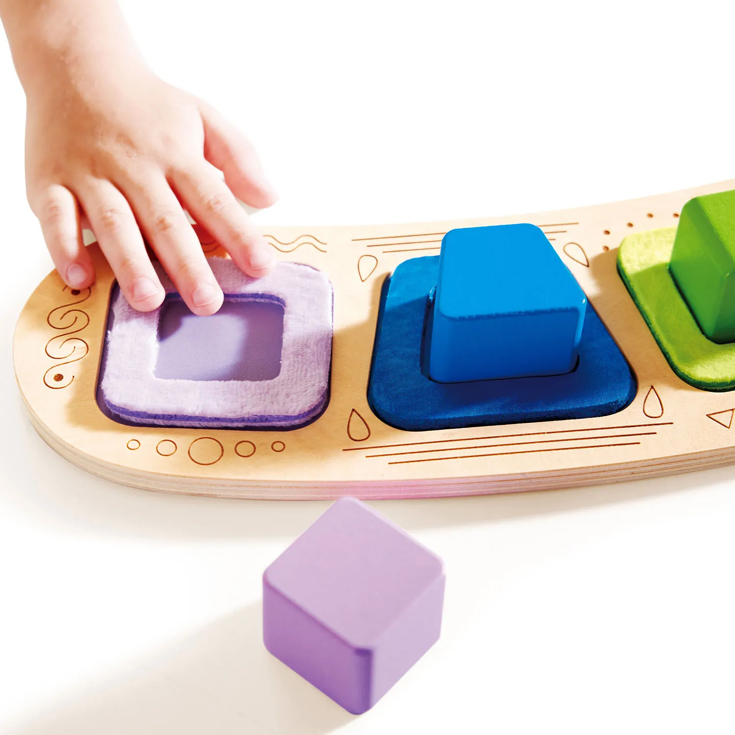 Игрушка HAPE развивающая «Цвета и формы» Сортер Монтессори E1666_HP