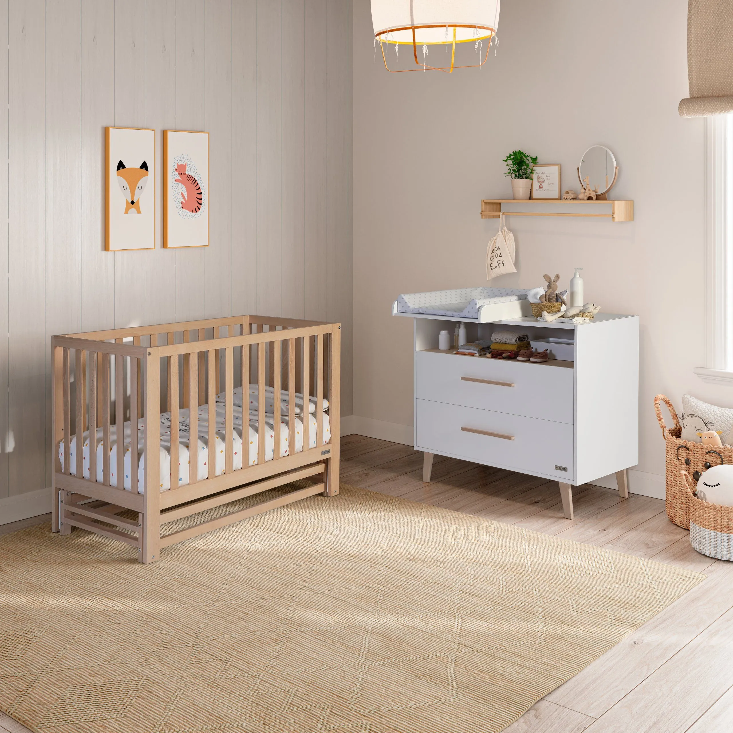 Детская кроватка-маятник 120х60 Micuna Annie Balance