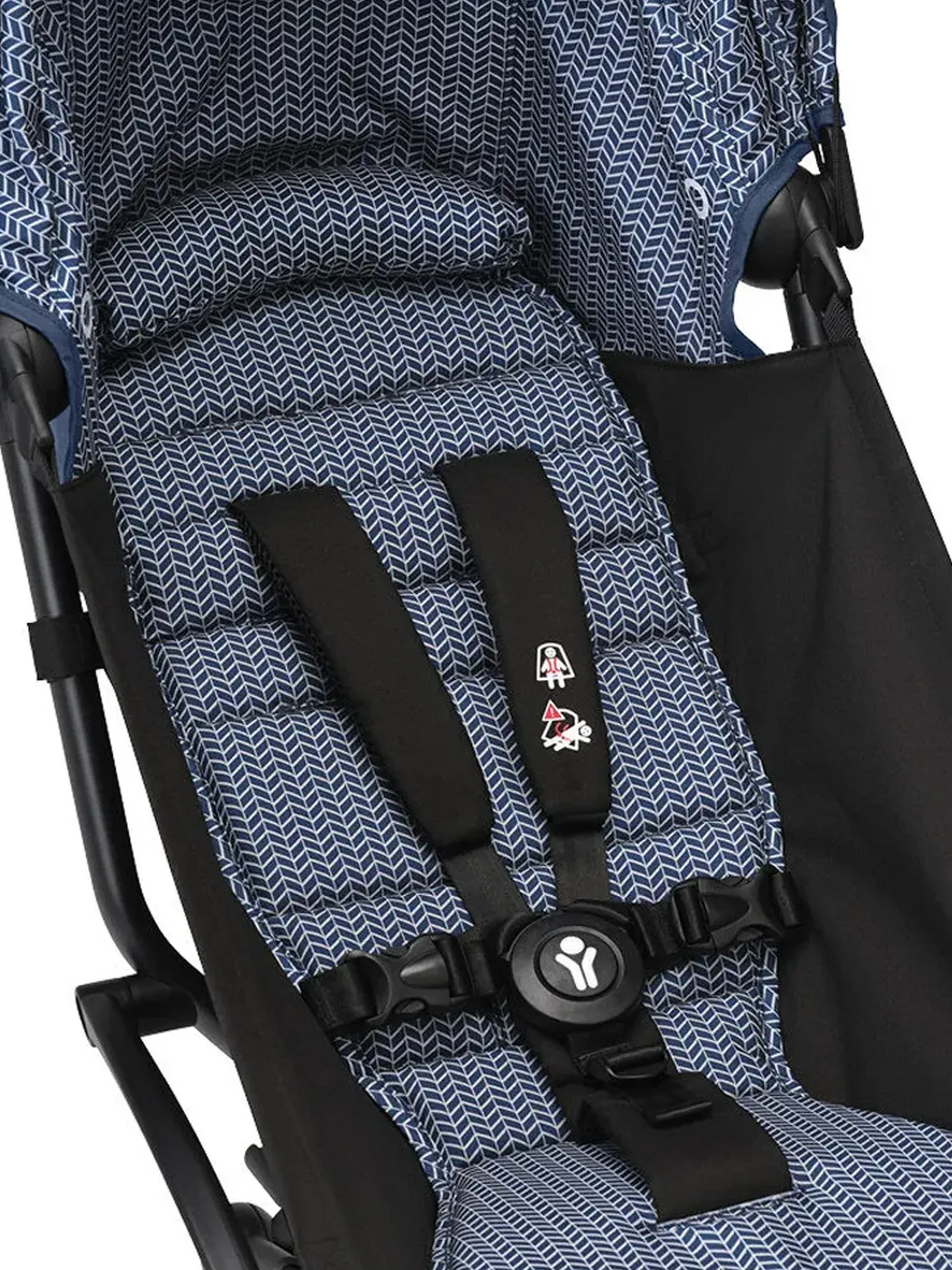 Коляска 2 в 1 STOKKE YOYO3 Эйр Франс синий, рама черная, люлька мягкая. Изображение 10