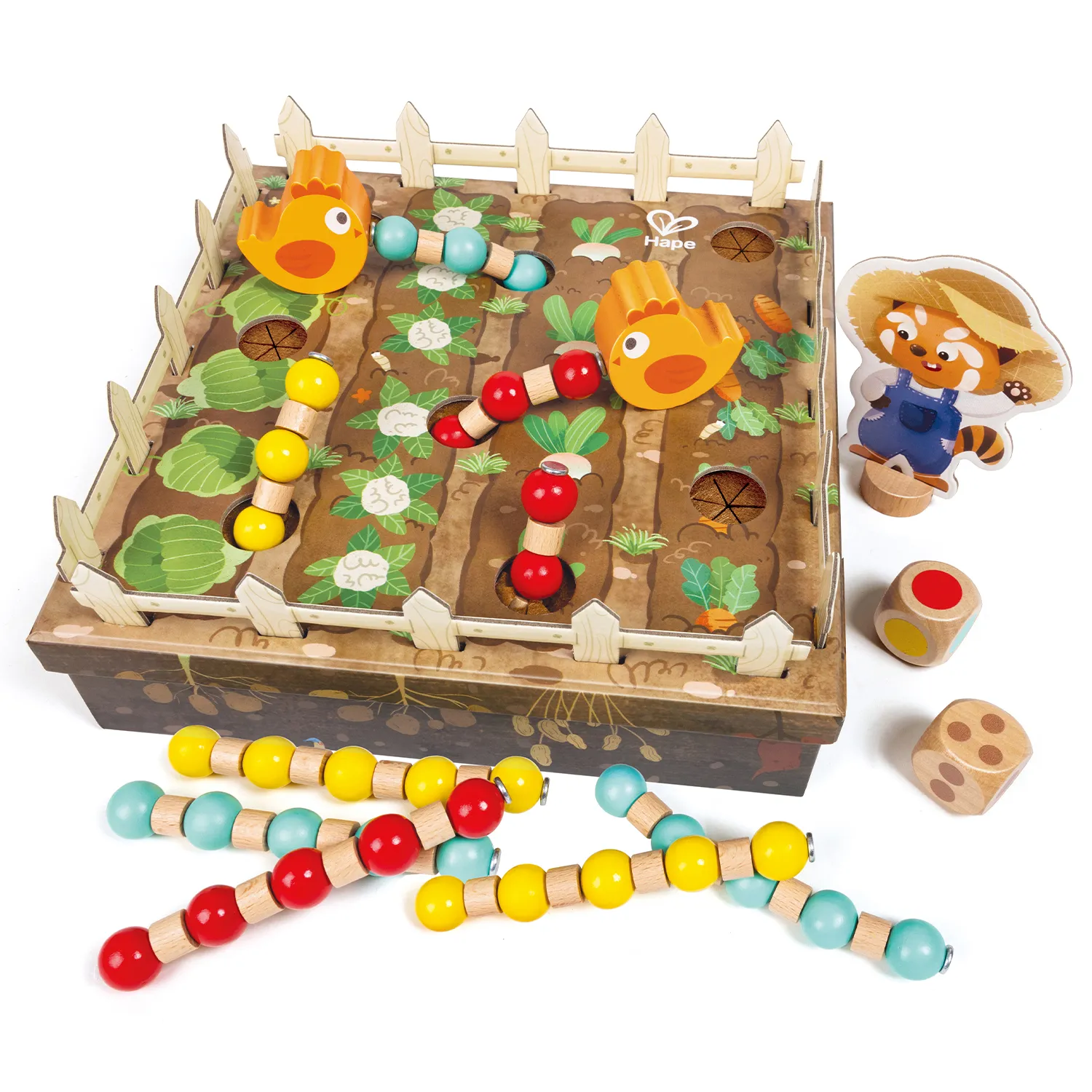 Игра настольная детская HAPE, серия «Пора играть!» Спаси ферму! E4313_HP