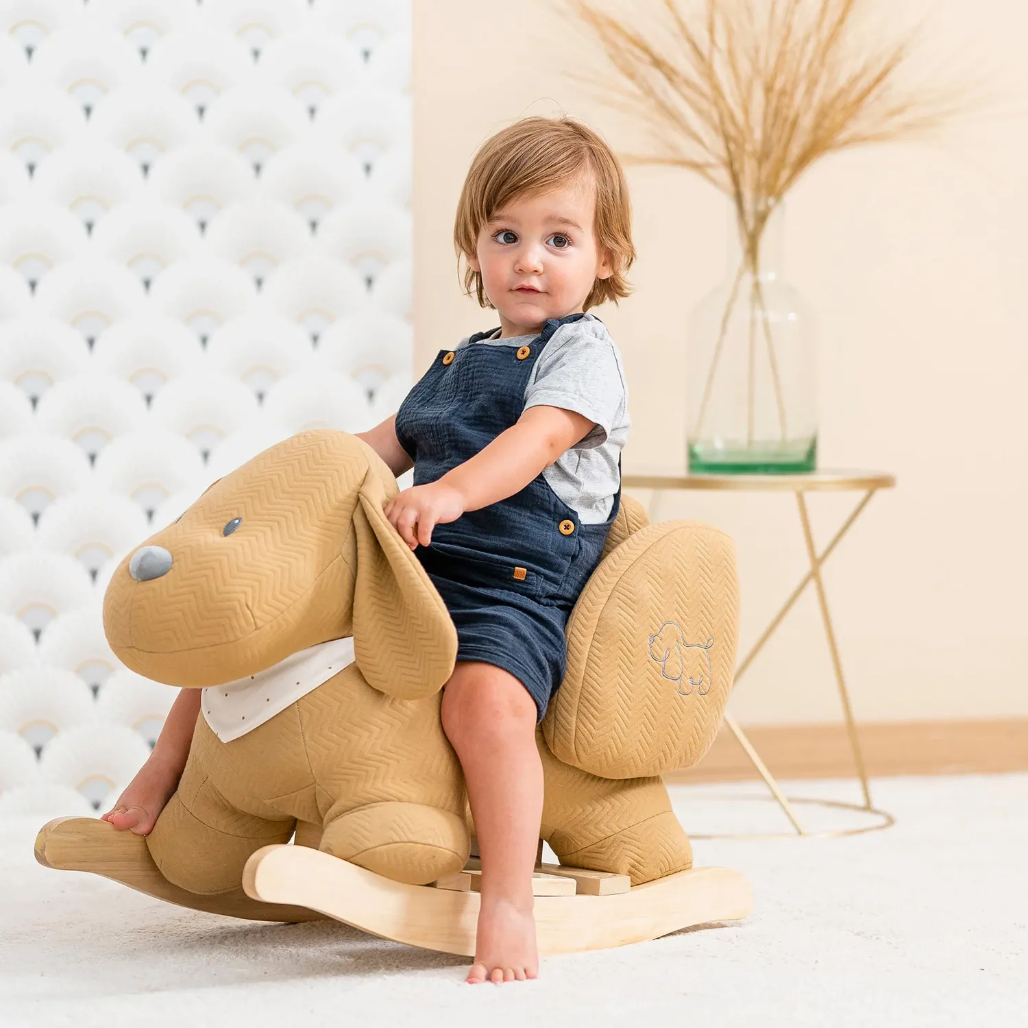 Игрушка мягкая Nattou Doudou CHARLIE Собачка caramel 388139