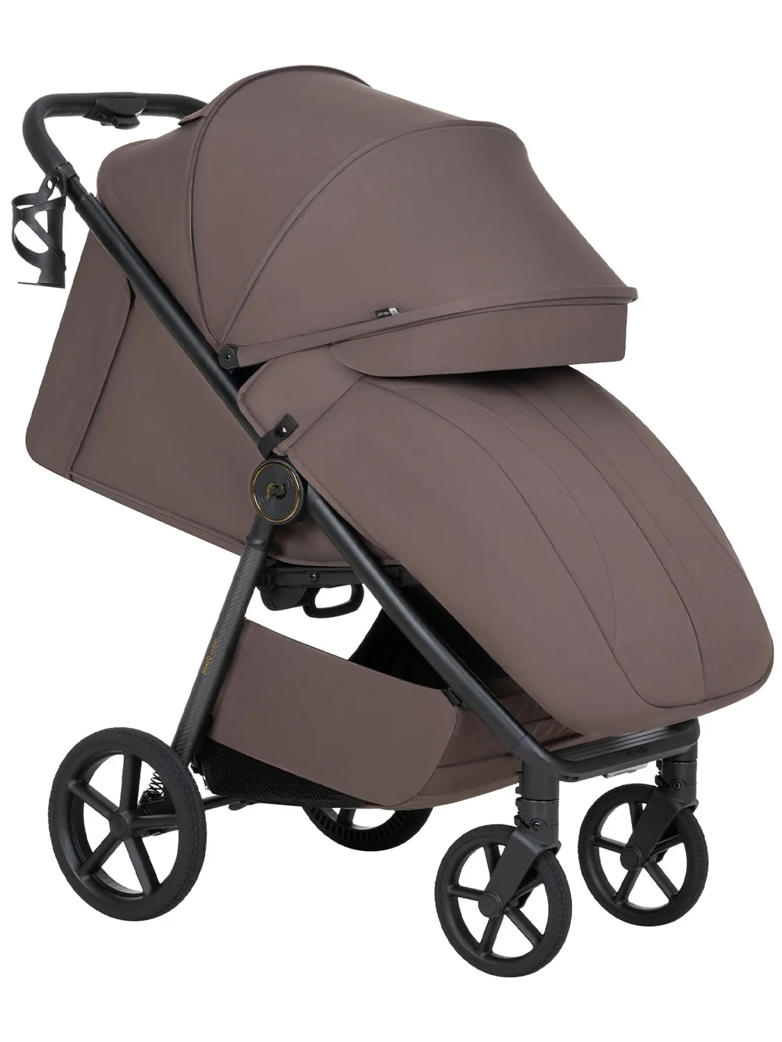 Коляска прогулочная CARRELLO Bravo carbon CRL-5530, коричневый (mineral brown). Изображение 2