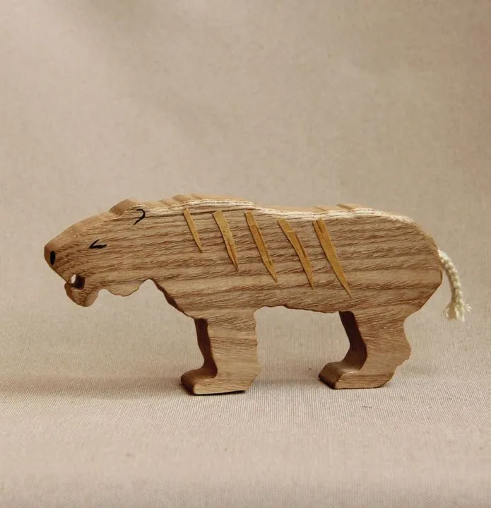Фигурка деревянная «Тигр» LisKids
