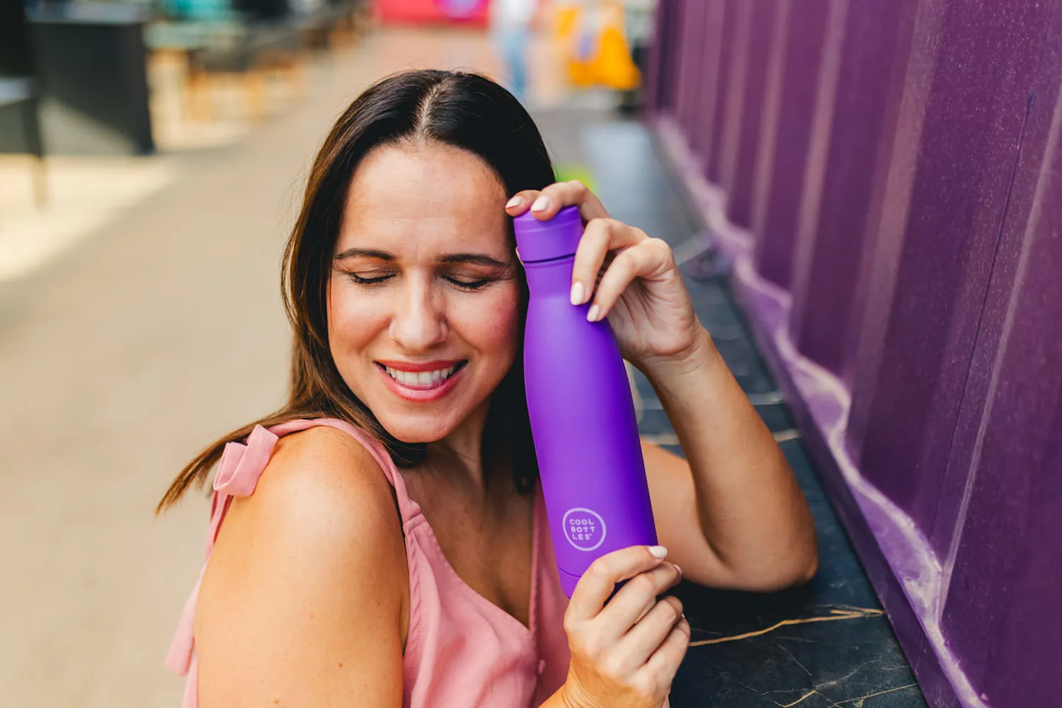 Термос-термобутылка Cool Bottles Vivid Violet 500 мл CB500VIV