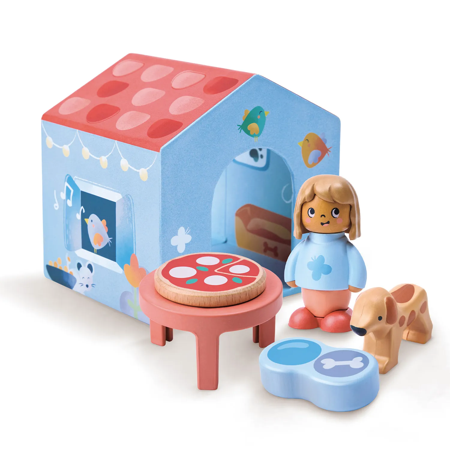 Набор игровой HAPE «Маленький домик» (детская иллюстрированная книга Hape Land) E3442_HP