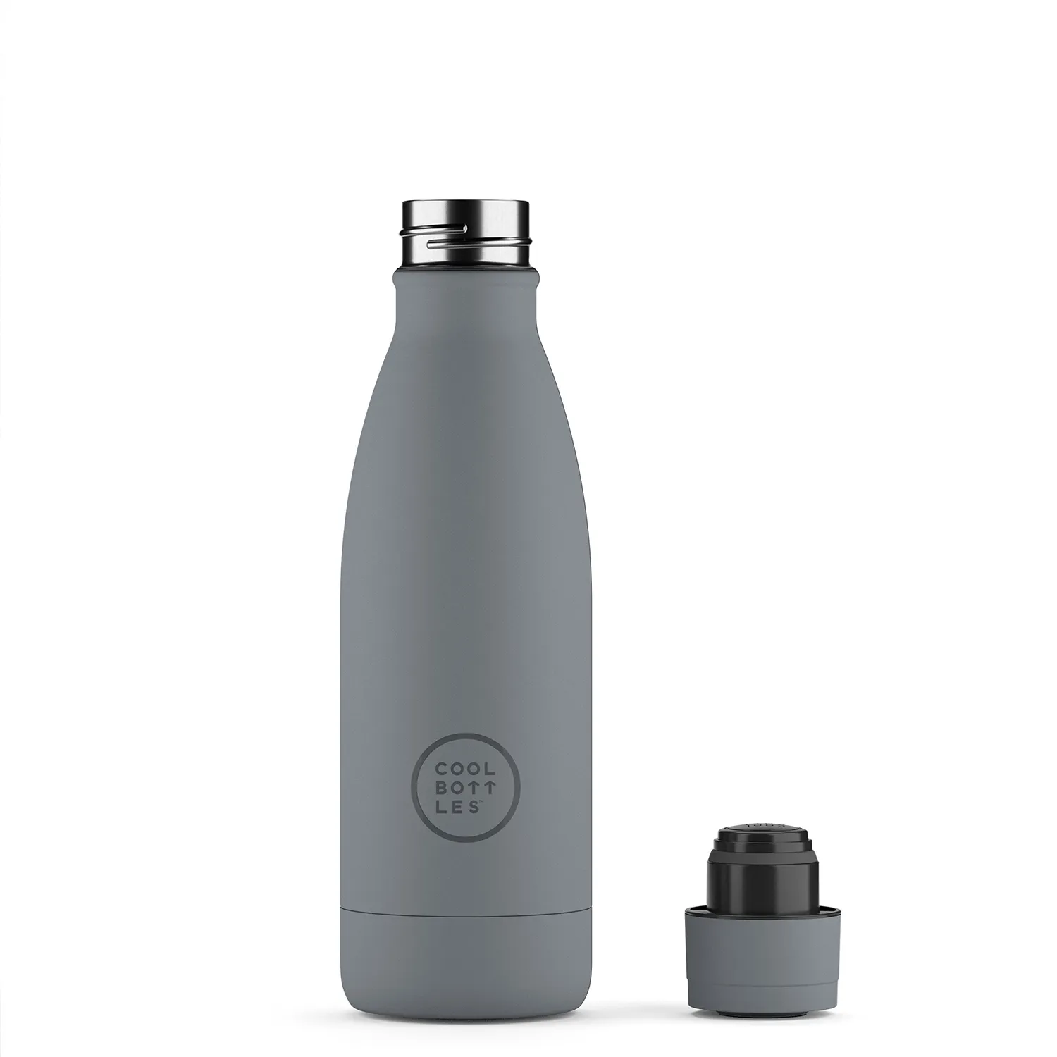 Термос-термобутылка Cool Bottles Pastel Grey 350 мл CB350PAY