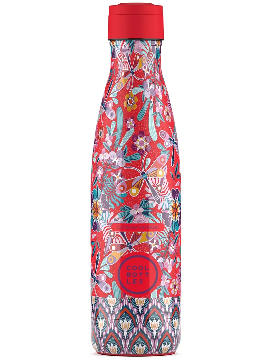 Термос-термобутылка Cool Bottles Catalina Estrada Dragonfly Paradise 500мл CBB50CED