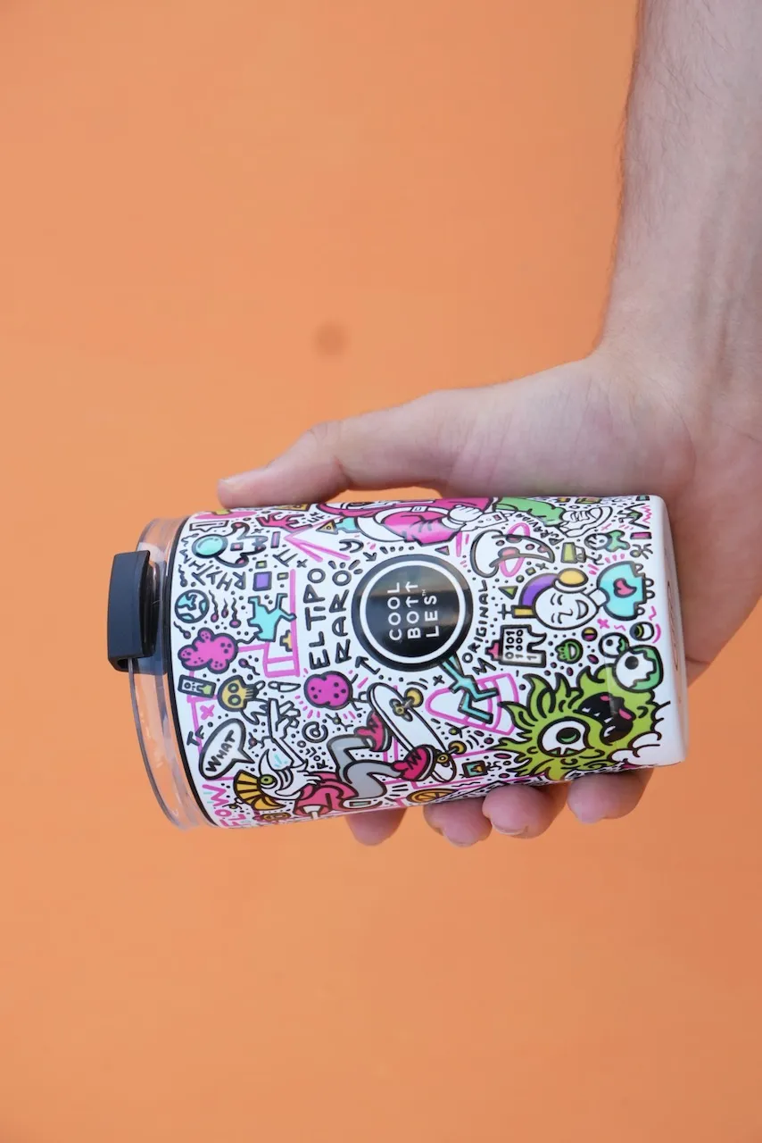 Термокружка Cool Bottles Tumbler El Tipo Raro Urban Picnic 330мл CBT33UPI. Изображение 9