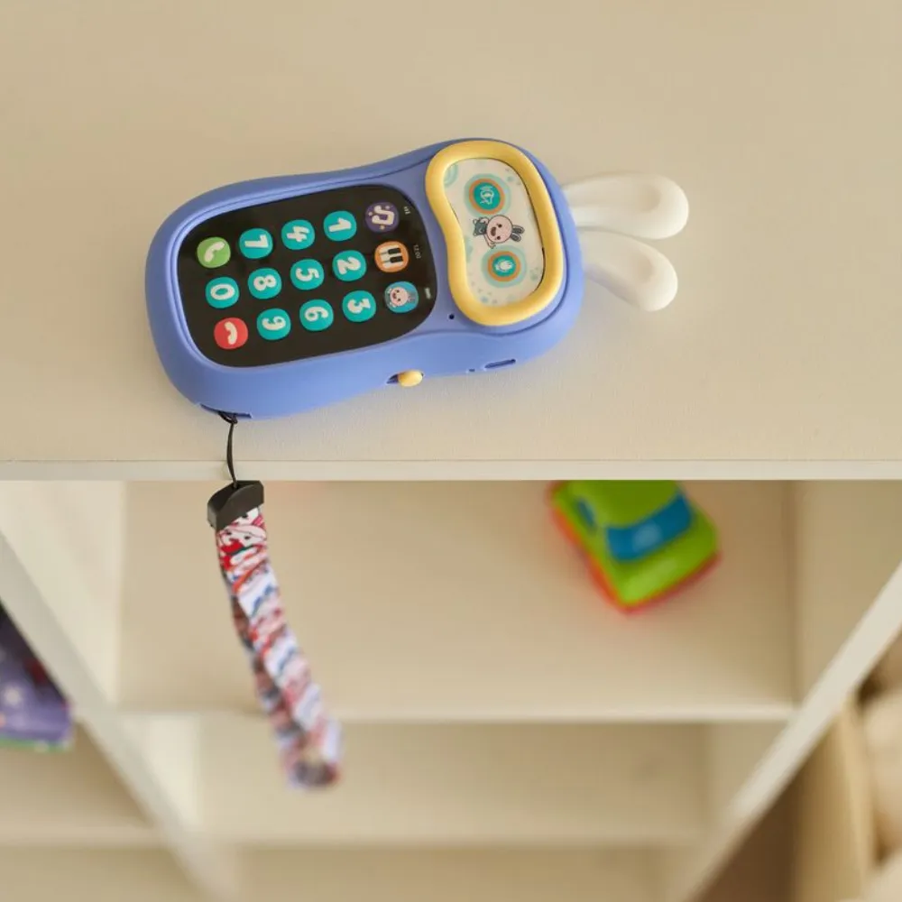 Интерактивная игрушка Alilo Телефон Ушастик-Лапочка P3 фиолетовый 60420