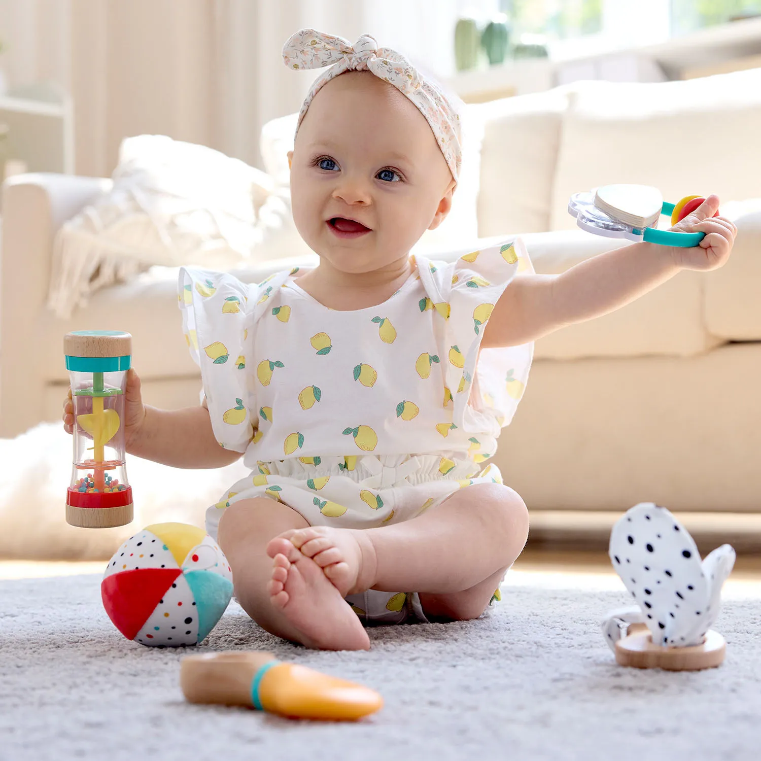 Набор погремушек Hape «Малышам» 5 предметов E0130_HP