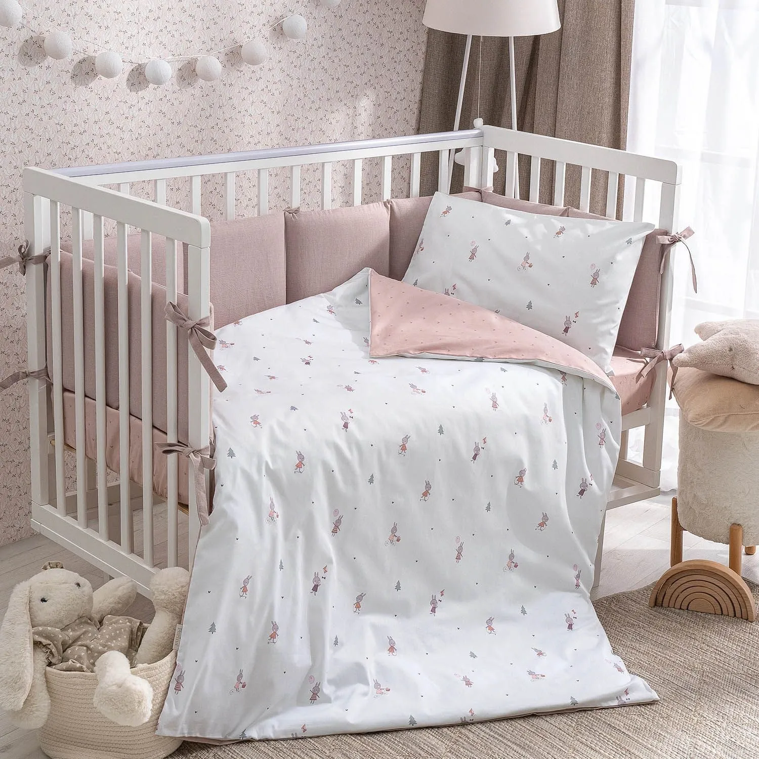 Постельное белье Perina Bunnies 120х60 см 3 предмета