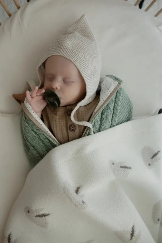 Шапка детская LoomKnits Elf Топленое молоко