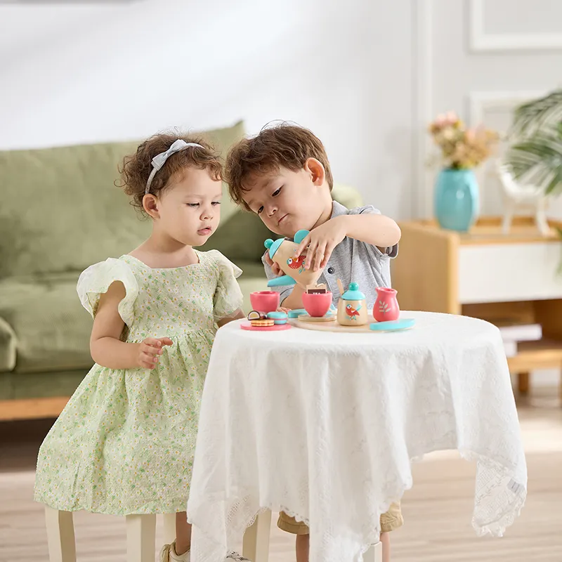 Набор игровой детский HAPE Время чаепития 14 элементов E3207_HP