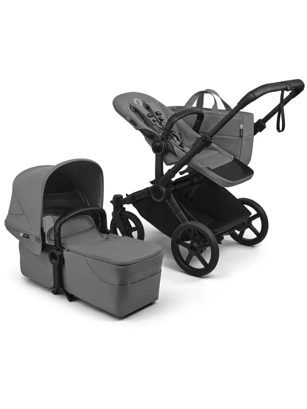 Коляска 2 в1 Bugaboo Donkey 6 complete, Черный  (Black / Heritage Black / Heritage Black). Изображение 28