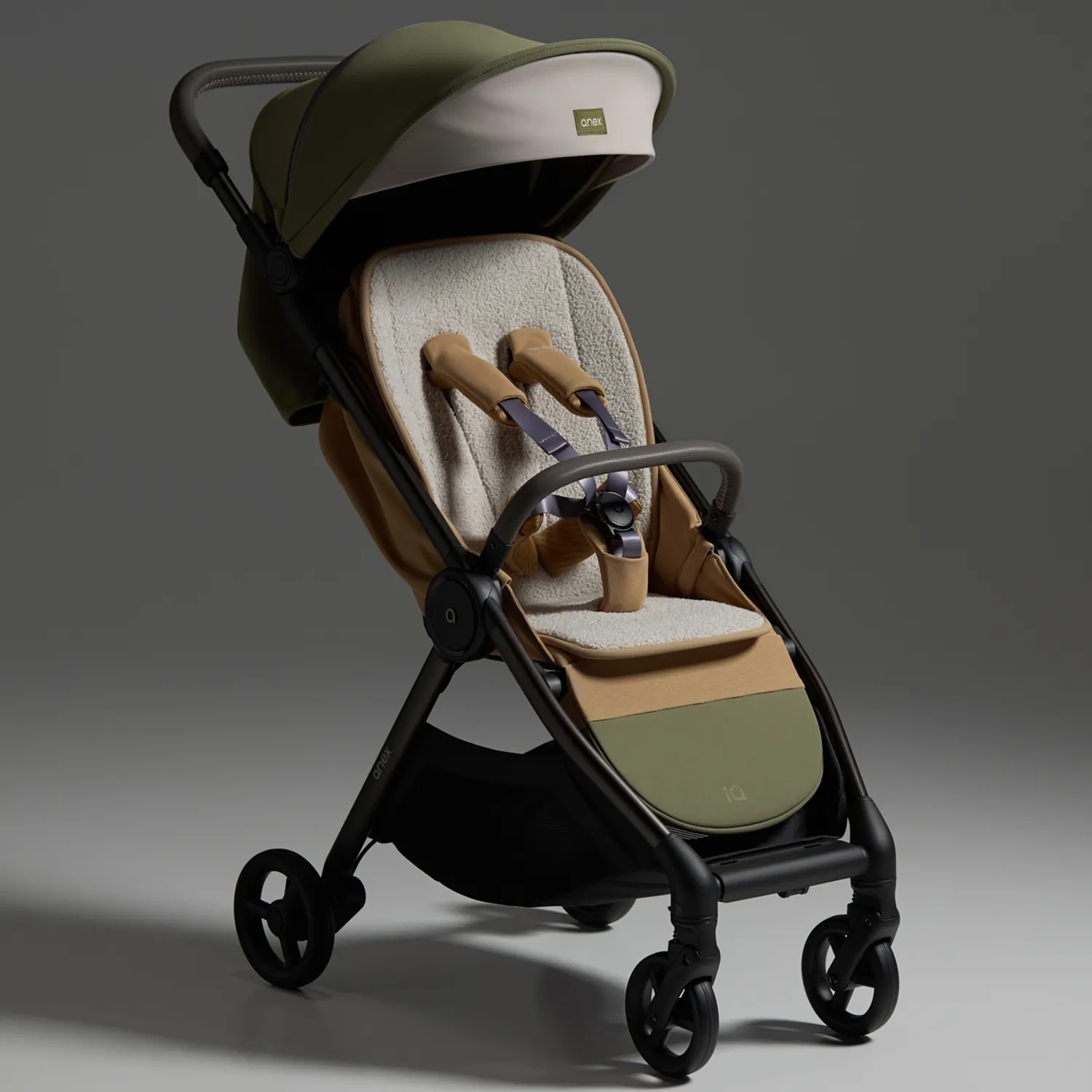 Коляска 2 в 1 ANEX iQ Premium 2025 Hugg