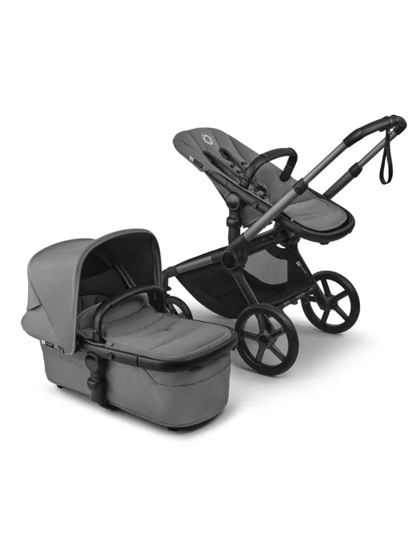 Коляска 2 в 1  Bugaboo Fox 5 Renew complete BLACK/DARK CHERRY-DARK CHERRY 100051109. Изображение 16