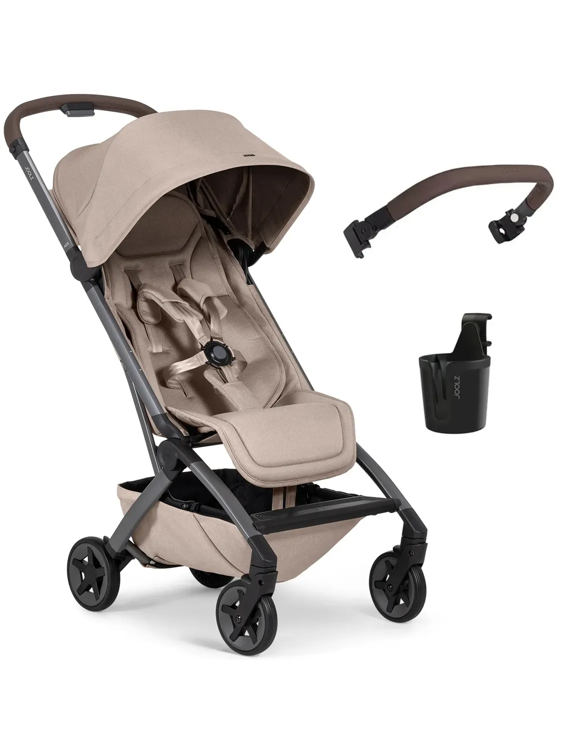 Коляска прогулочная Joolz Aer2 SE с бампером и подстаканником