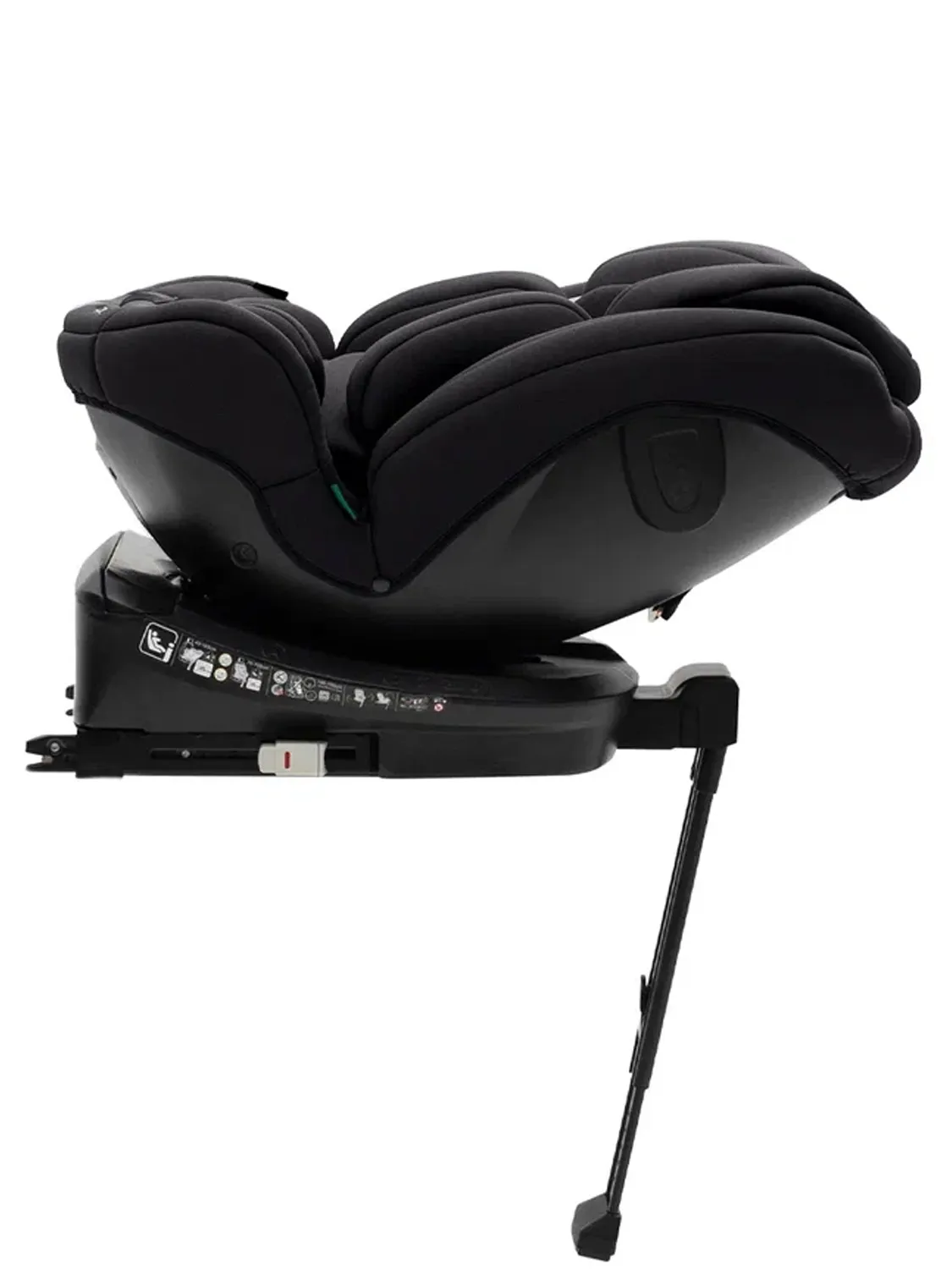 Автокресло 0+/1/2/3 Agex Comfort i-Fix 360 нов, черный (black). Изображение 19