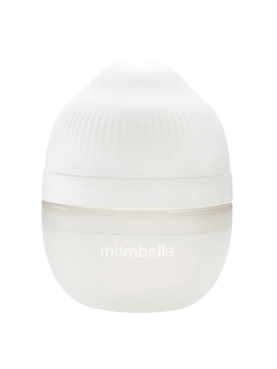 Бутылочка Mombella силиконовая антиколиковая Wide Neck широкая 120 мл белая 8136. Изображение 15